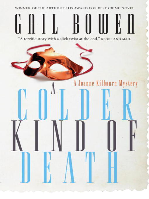Title details for A Colder Kind of Death by Gail Bowen - Wait list